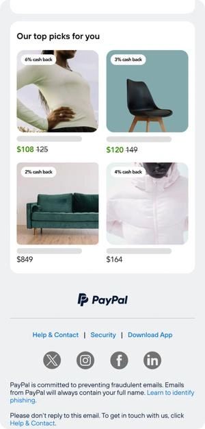 PAYPAL: SMART RECEIPTS